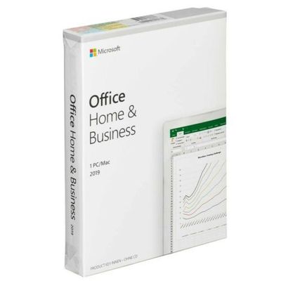 DVD Card Packaging Online Activation Office 2019 Home And Business