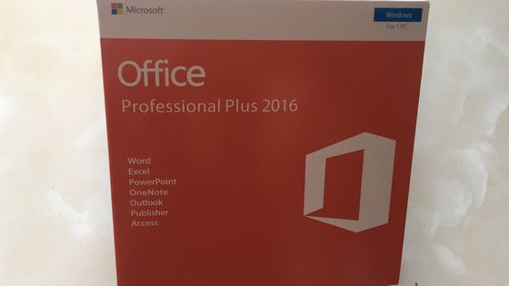 Tarjeta del DVD de la lengua de Microsoft Office 2016 del hogar multi y del negocio