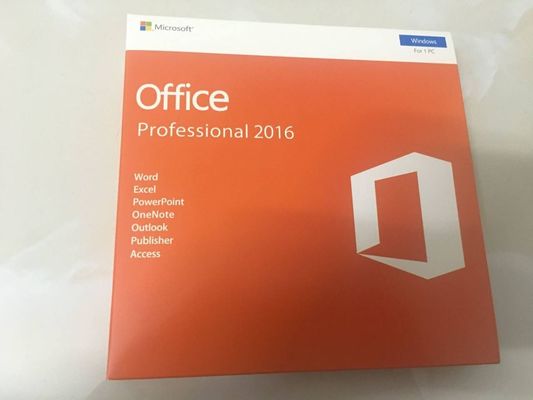 Hogar de Windows Microsoft Office 2016 y empaquetado de venta al por menor del negocio
