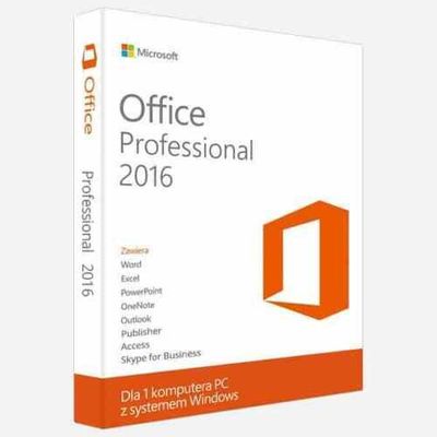 Retail Packaging Microsoft Office 2016 Professional Plus License Key