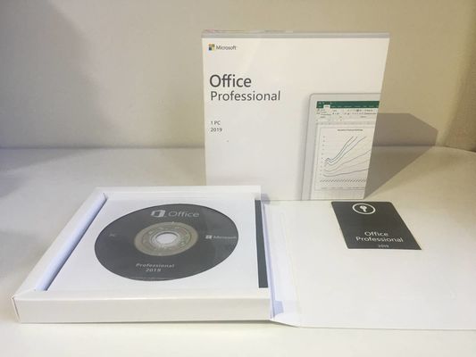 Llave al por menor profesional de Microsoft Office 2019 rápidos de la entrega