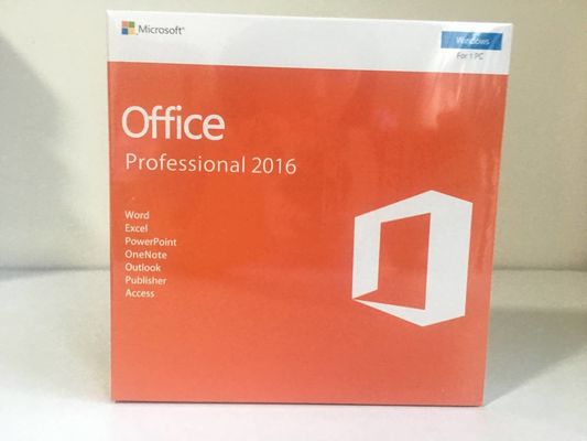 Llave al por menor profesional de Microsoft Office 2016 multi de la lengua