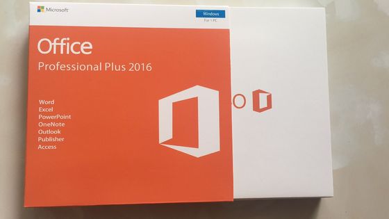 Activación en línea 1pc Microsoft Office 2016 favorable más tarjeta del DVD